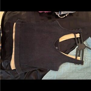 Black Ribbed Women's Sweater